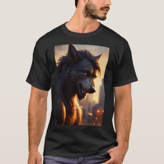 Camiseta Guay Werewolf Furry Therian Art
