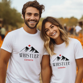 Camiseta Guay Whistler Canada Monta hojas de arce