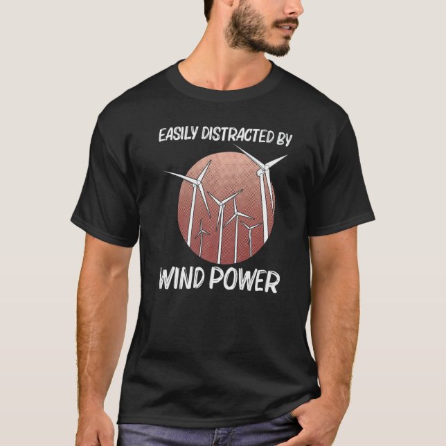 Camiseta Guay Wind Power For Men Women Wind Renewab (Anverso)