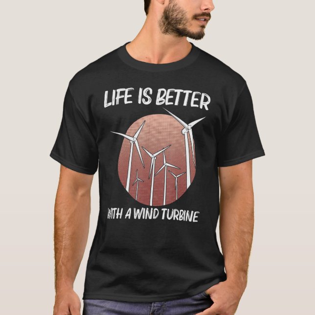 Camiseta Guay Wind Power For Men Women Wind Renewab (Anverso)