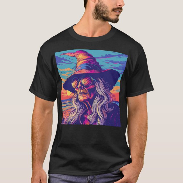 Camiseta Guay Witch Retro Sunset (Anverso)