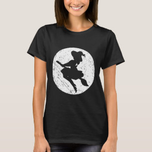 Camiseta Guay Witch Silhouette Halloween Trick O Trek Y