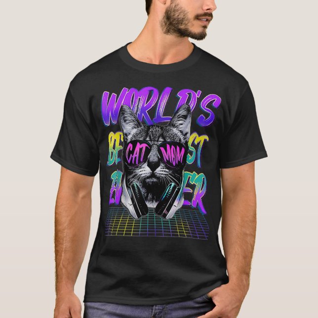 Camiseta Guay Wo, la mejor mamá del mundo en música electró (Anverso)