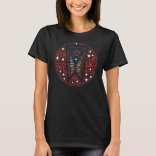 Camiseta Guay WordArt Estado de Ohio T-Shirt