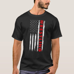 Camiseta Guay Wrestling USA Para Hombres Entrenador De Luch