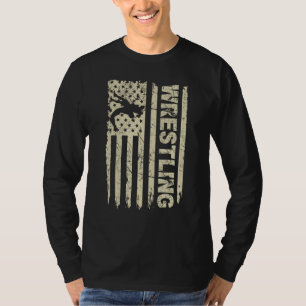 Camiseta Guay Wrestling USA Para Hombres Entrenador De Luch