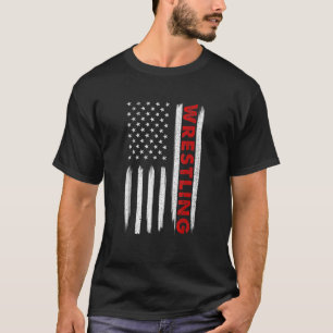 Camiseta Guay Wrestling USA Para Hombres Entrenador De Luch