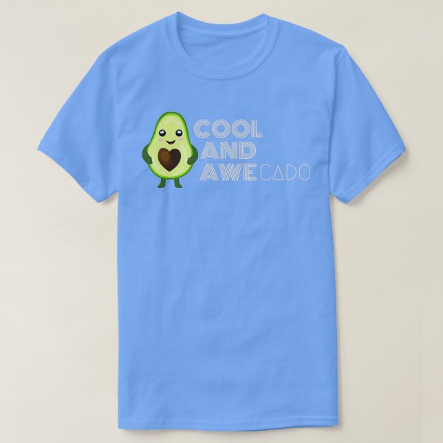 Camiseta Guay y AWEcado aguacate Guay y genial t (Diseño del anverso)