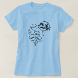 Camiseta Guay Y Verano Minimalista