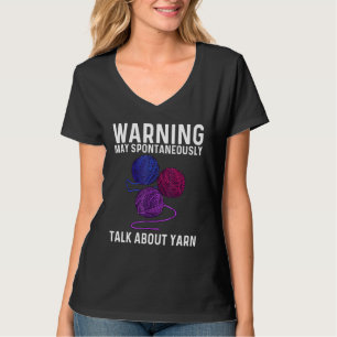 Camiseta Guay Yarn Para Hombres Crocheter Knit Knitt Cr