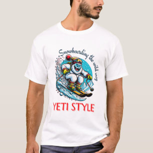 Camiseta Guay Yeti Skiting Adventure Fun