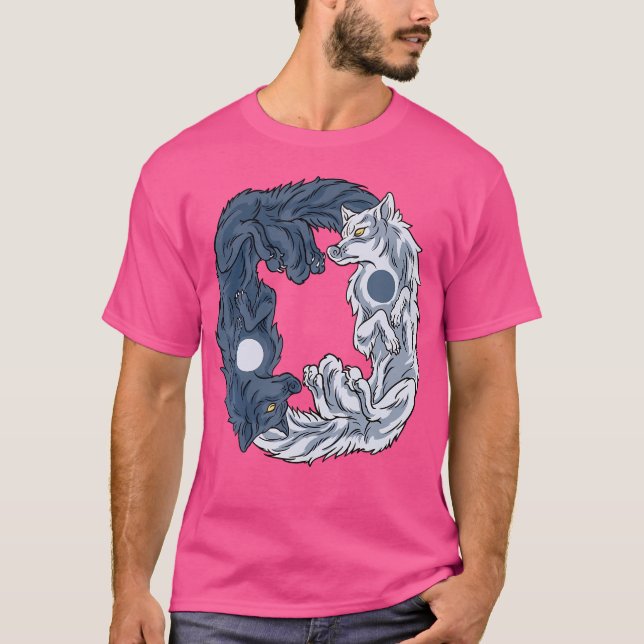 Camiseta Guay Yin Yang Wolf (Anverso)