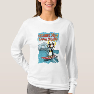Camiseta Guay Yule Tandem Surfing Hawaiian Penguins