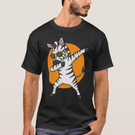 Camiseta Guay Zebra Dabbing con gafas de sol