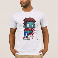 Guay Zombie Dude con Sangre / Paint Splatter
