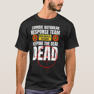 Camiseta Guay Zombie T Shirt Para Hombres Y Mujeres Zombi