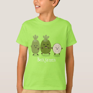 Camiseta Guayaba feijoa personalizado de piña de cuña ilust