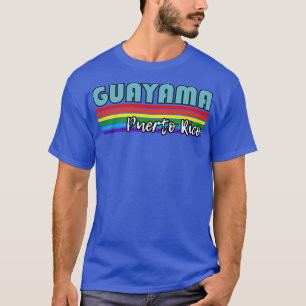 Camiseta Guayama Orgullo Puerto Rico Regalo LGBT Guayama