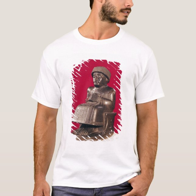 Camiseta Gudea, príncipe de Lagash, dedicó a (Anverso)