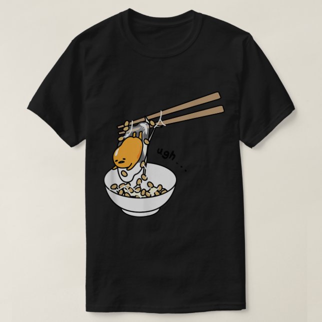 Camiseta Gudetama Chopsticks Tee Shirt2749.png (Diseño del anverso)