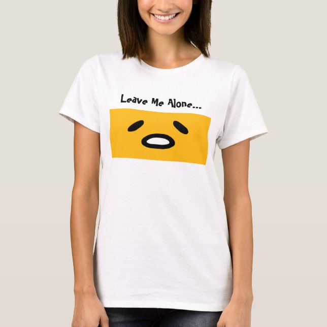 Camiseta gudetama de huevo perezoso (Anverso)