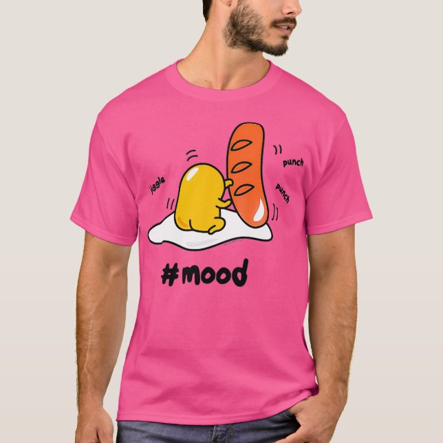 Camiseta Gudetama el afán perezoso del huevo Boxing Puntand (Anverso)