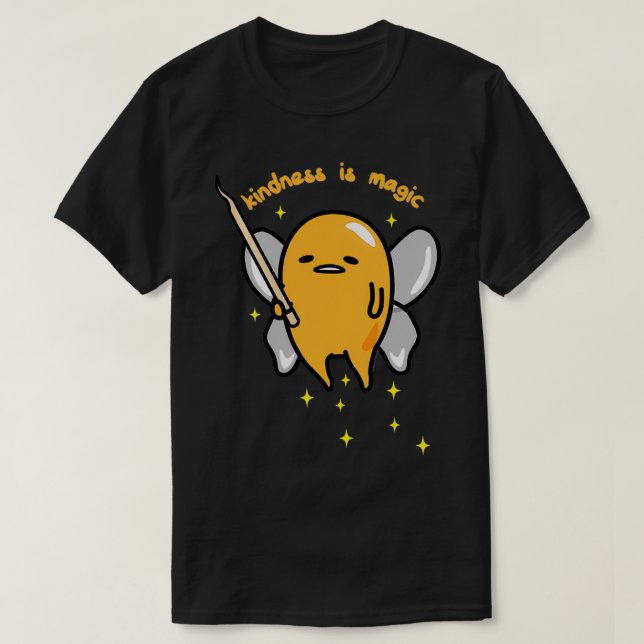 Camiseta Gudetama Fairy Kindness Es Mágica  (Diseño del anverso)