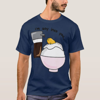 Camiseta Gudetama Im Soy En Usted Jugo Salsa Huevo Tazón De