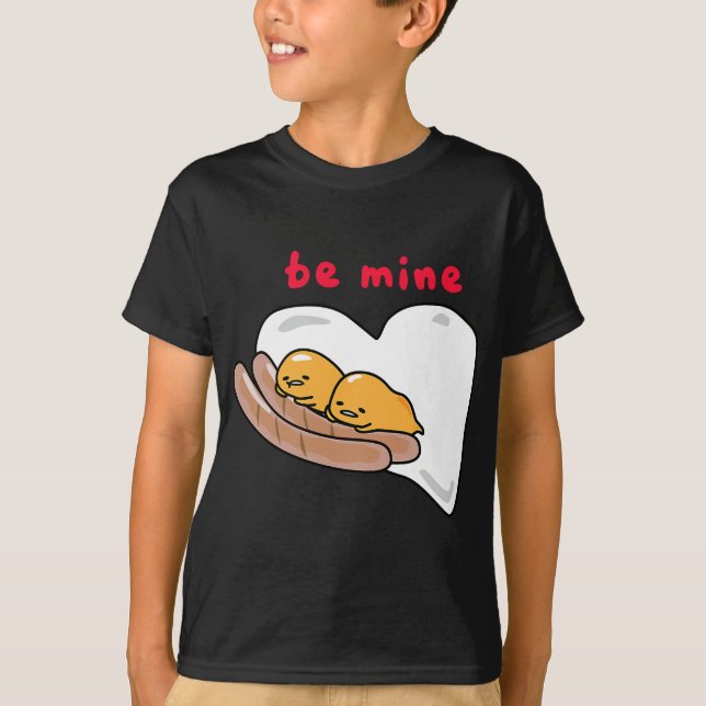 Camiseta Gudetama Sea Mine Sausage & Eggs Valentine (Anverso)