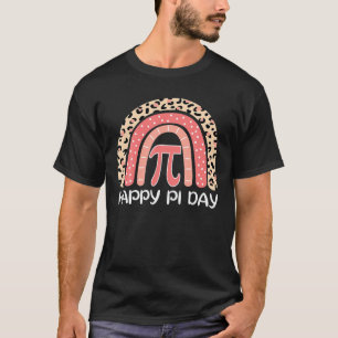 Camiseta Guepardo arcoiris Feliz Día Pi Math 3.14 Teac de s