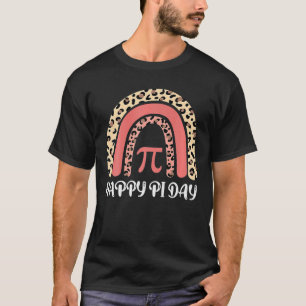 Camiseta Guepardo arcoiris Feliz Día Pi Math 3.14 Teac de s