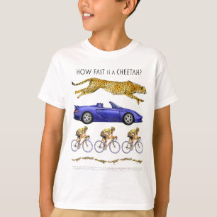 Camiseta Guepardo - cómo rápidamente