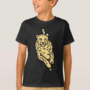 Camiseta Guepardo corriendo rápido gato salvaje animal caza