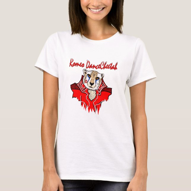 Camiseta Guepardo de la danza de Romeo (Anverso)