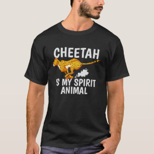 Camiseta Guepardo es mi animal de espíritu Gato más rápido 
