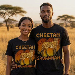 Camiseta Guepardo Salva la Belleza de la Aventura del Amor