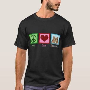 Camiseta Guepardos del amor de la paz