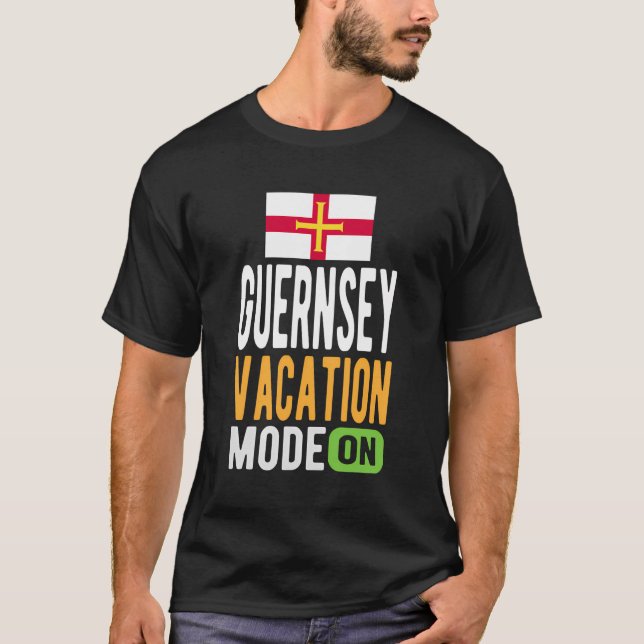 Camiseta Guernsey Souvenir - Viajes - Guernsey Vacation Mod (Anverso)