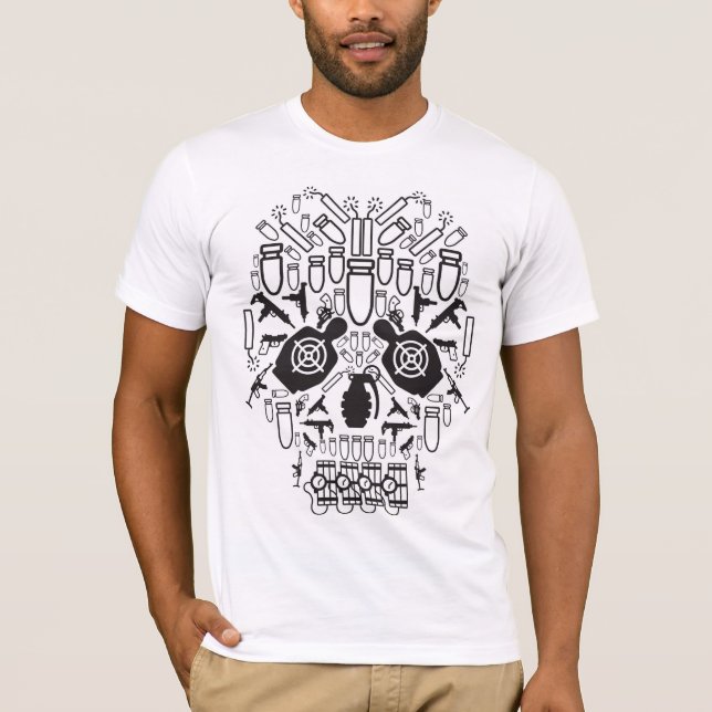 Camiseta Guerra anti (Anverso)
