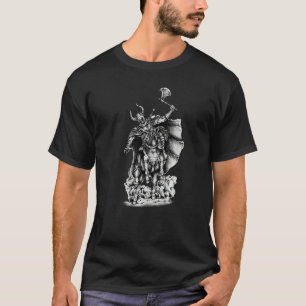 CAMISETA GUERRA ARMADA DE GUERRA DIVERTIDA CON BATALLA AX &