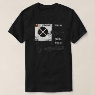 Camiseta Guerra civil de la Fuerza Aérea Italiana en Espa