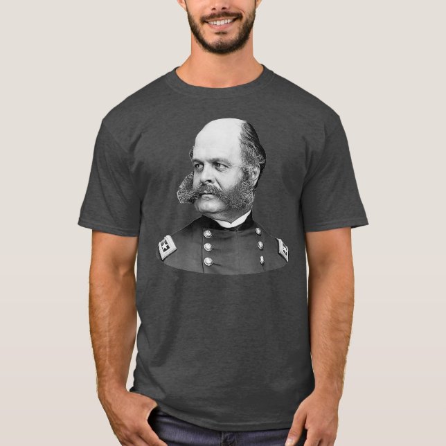 Camiseta Guerra Civil General Ambrose Burnside (Anverso)