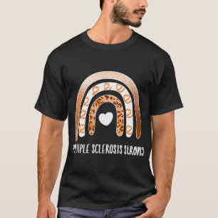 Camiseta Guerra de esclerosis múltiple Naranja Ribbon MS Da