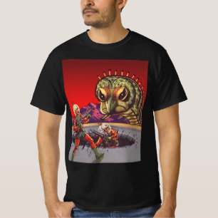 Camiseta Guerra de insectos de ciempiés gigante de ciencia 