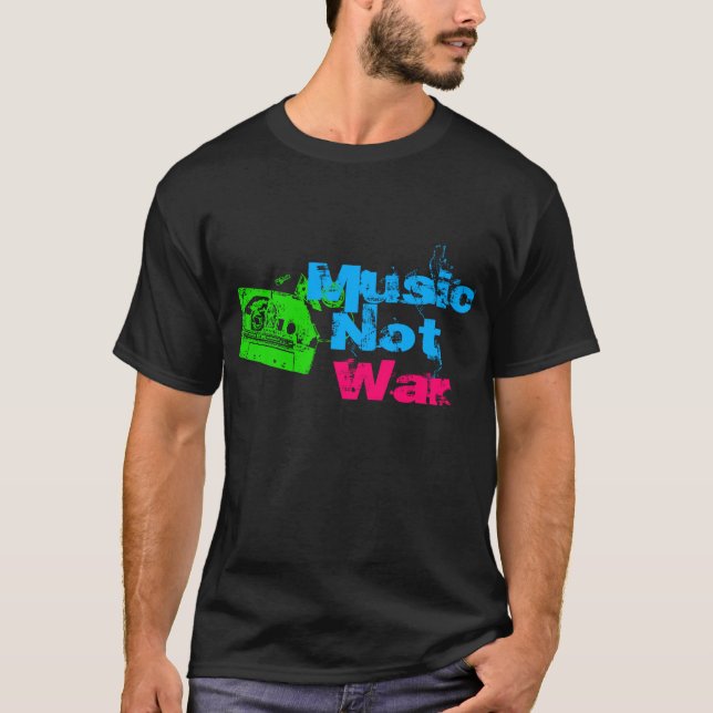 Camiseta Guerra de la música no (Anverso)