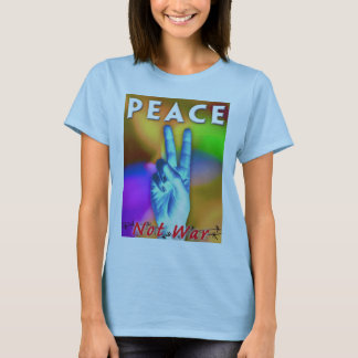 Camiseta Guerra de la paz no