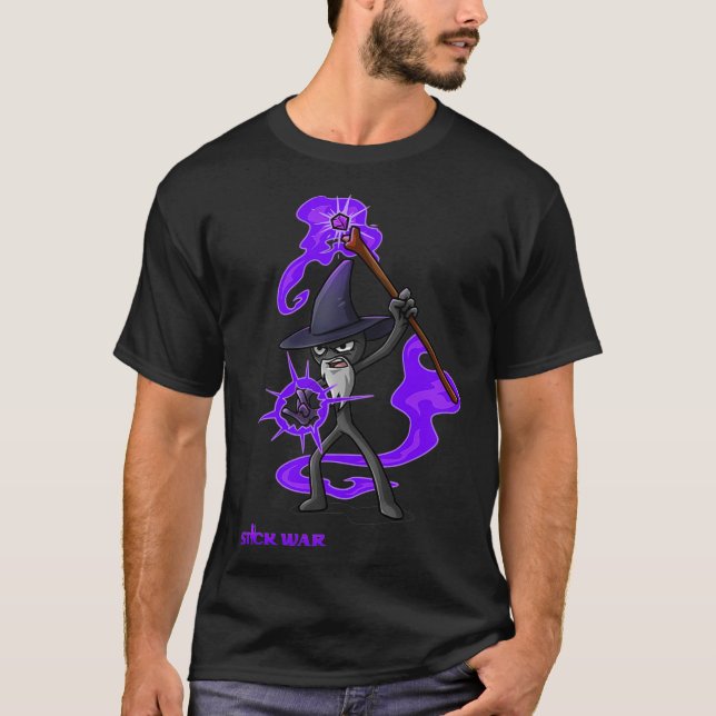 Camiseta Guerra de palos magos de guerra 3  (Anverso)