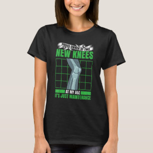 Camiseta Guerra de reemplazo de rodilla por rodilla de homb
