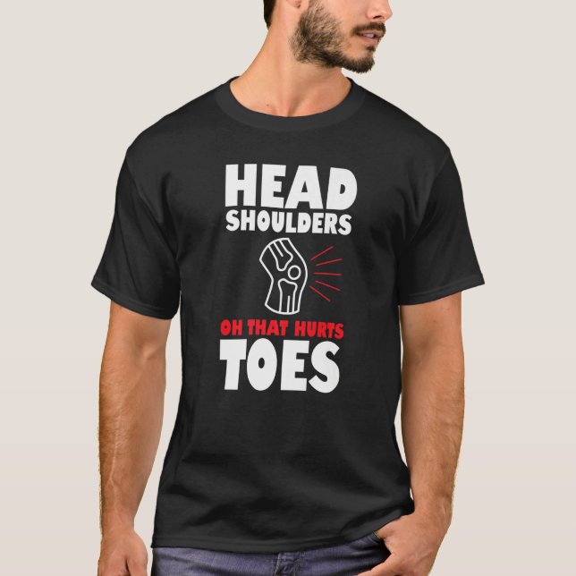 Camiseta Guerra de reemplazo de rodilla por rodilla de homb (Anverso)