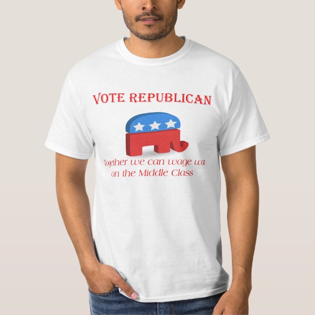 Camiseta Guerra de Republican~ del voto (Anverso)